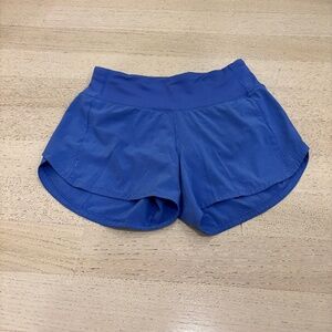 Lululemon HR Speed Up Shorts 4" Wild Indigo Size 2